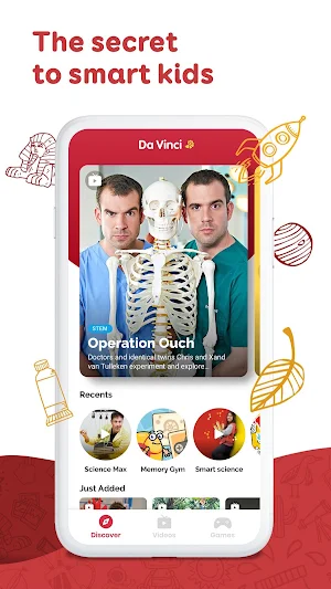 Da Vinci Kids: Fun Learning Screenshot 0