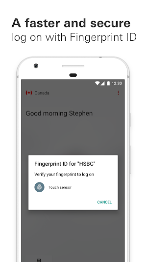 HSBC Canada Screenshot 0