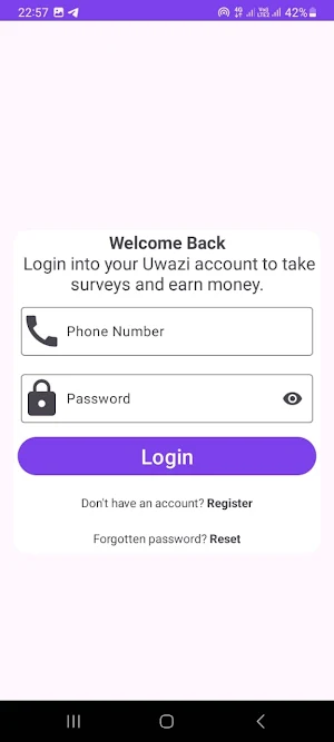 Uwazi-Survey Rewards Screenshot 0