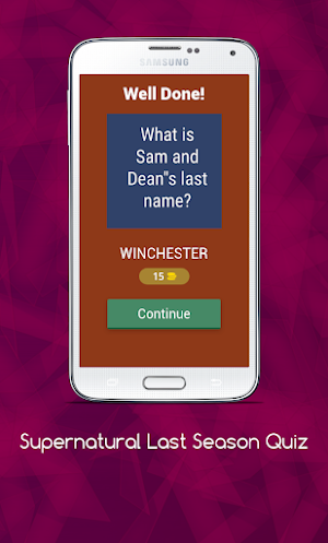 Supernatural Last Season Quiz Screenshot 1