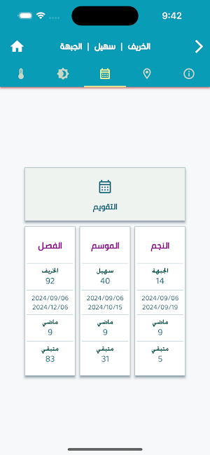 التقويم الفلكي Screenshot 3