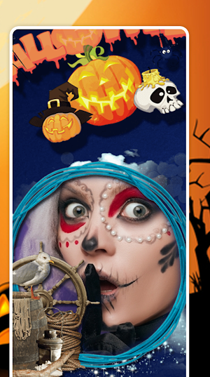 Halloween Frames Photo Editor Screenshot 3