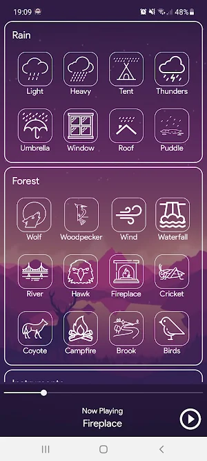 Relaxing Sounds Screenshot 3