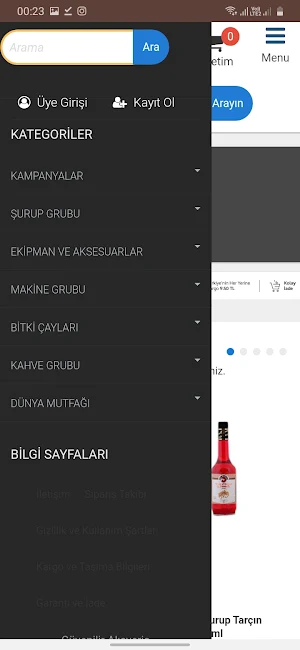 Toptan Kahveciniz Screenshot 1