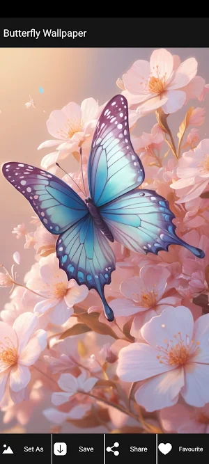 Butterfly Wallpaper Screenshot 3