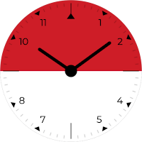Indonesia Analog Watch Face