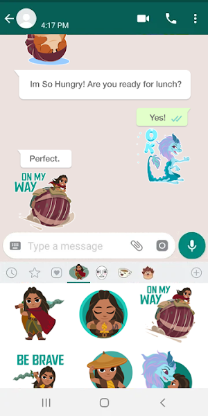 Disney Stickers: Raya Screenshot 3