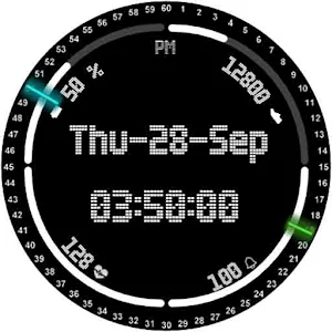 ANIMATED GEARS 2023 WATCH FACE Screenshot 3