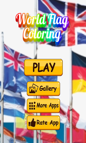 world flag coloring game Screenshot 3