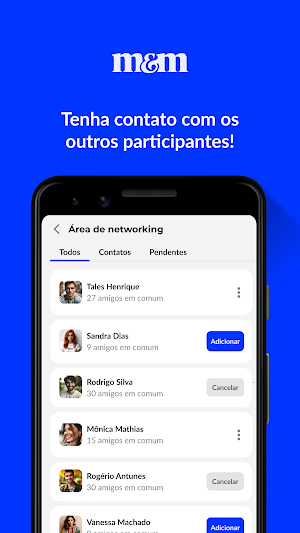 Eventos Meio e Mensagem Screenshot 1