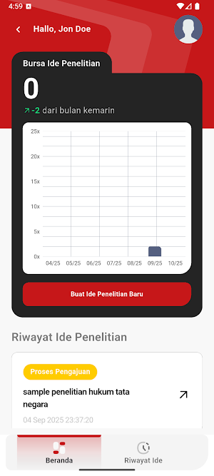 Law UII App Screenshot 1