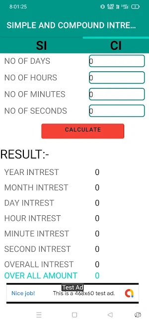 SIMPLE & COMPOUND INTREST Screenshot 3