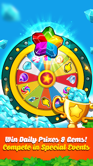 Addictive Gem Match 3 - Free Games With Bonuses Screenshot 1