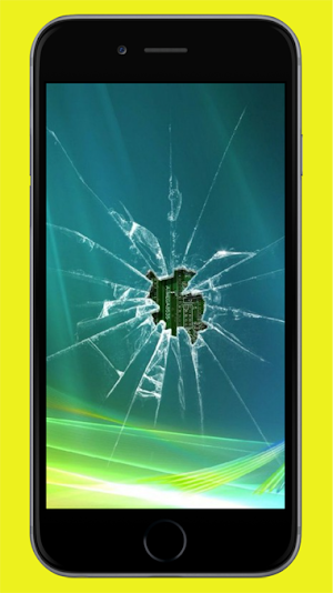 Broken Screen Prank Wallpaper Screenshot 0