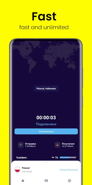 Fast VPN V2R: Proxy and VPN Screenshot 1