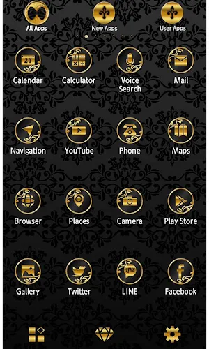 Stylish Theme-VIP Gold Ribbon- Screenshot 2