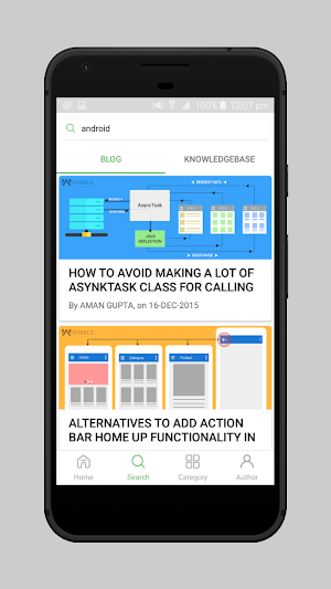 Wordpress Mobile Application Builder for Blogging Screenshot 3