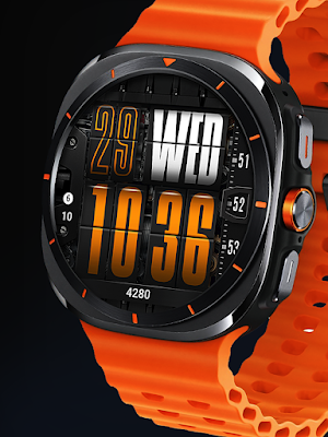 UsA Flip Watch Face - USA189 Screenshot 1