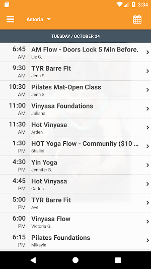 The Yoga Room Screenshot 2