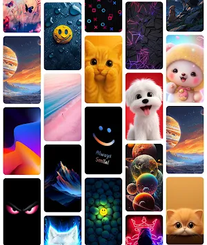 Smile Wallpaper: Fun wallpaper Screenshot 1