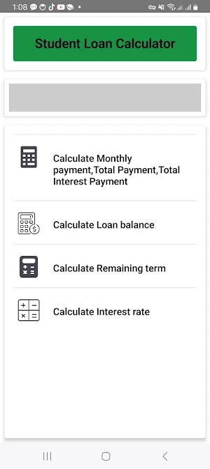 Student Loan Calculator Screenshot 3