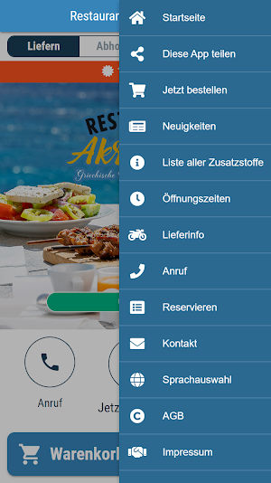 Restaurant Akropolis Elze Screenshot 2