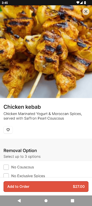 Argana restaurant Screenshot 2
