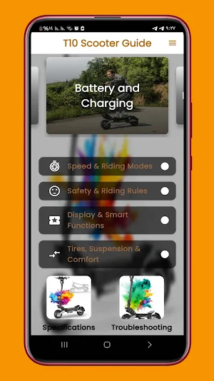 t10 electric scooter guide Screenshot 0