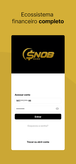 SNOB BANK Screenshot 0