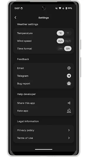 Just Weather Screenshot 3