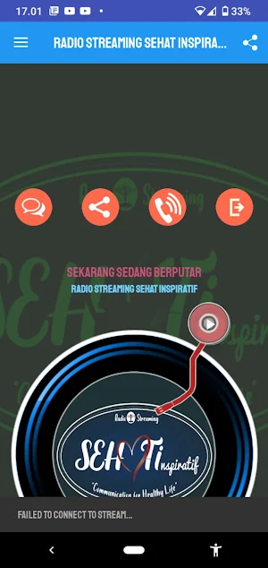 Radio Streaming SEHAT Inspiratif screenshot 1