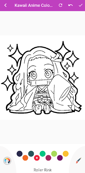 Kawaii Anime Coloring Book Screenshot 3