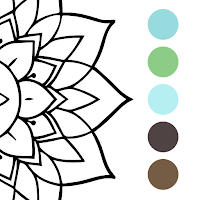 Mandala Coloring By Number