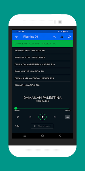 Album Qasidah Damai Palestina Screenshot 3