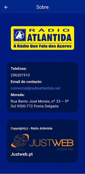 Rádio Atlântida Screenshot 1