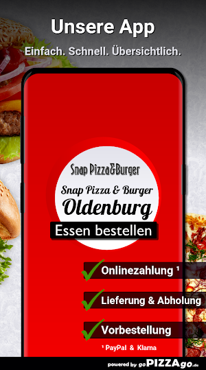 Snap Pizza - Burger Oldenburg Screenshot 0
