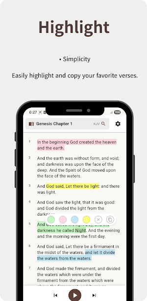 Bible Audio: Daily Word Listen Screenshot 1