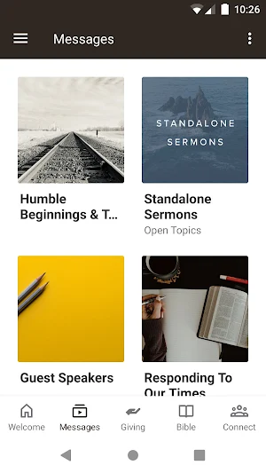 Evangelical Bible Church Screenshot 1
