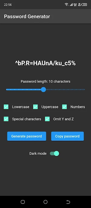 Passpass : password generator Screenshot 2