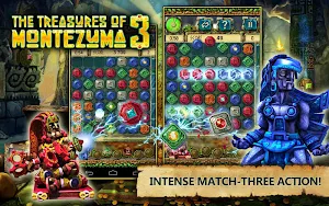 Treasures of Montezuma 3. True Match-3 Game. Screenshot 1