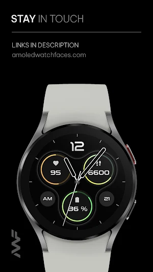 Awf Aeon [e-BPM] - watch face Screenshot 2