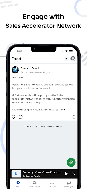 Sales Accelerator Network Screenshot 1