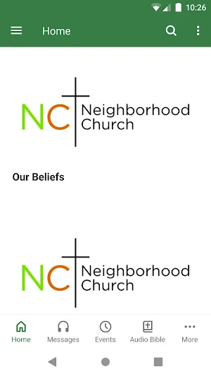 Neighborhood Church UP Screenshot 0