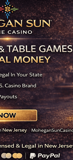 Mohegan Sun Online Casino Screenshot 1