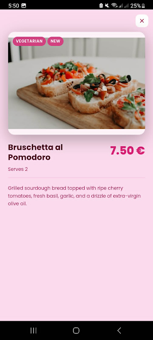 Bar & Resto Menu Screenshot 3