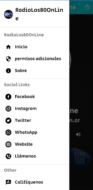 RadioLos80OnLine Screenshot 3