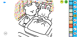 Bedroom Coloring Games Screenshot 1