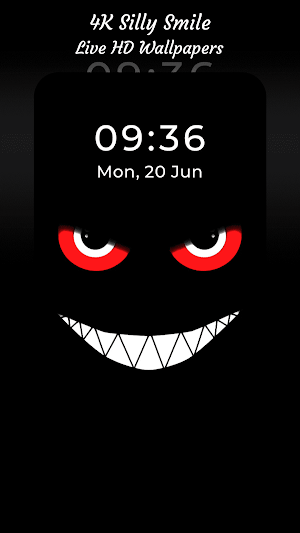 4K Silly Smiles Live Wallpaper Screenshot 0
