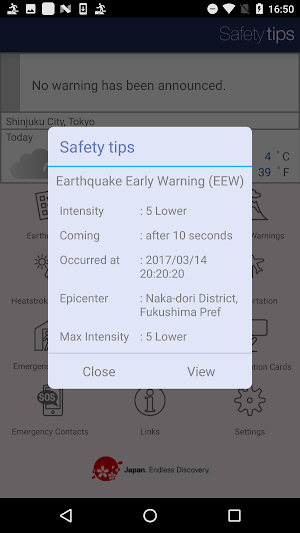 Safety tips Screenshot 0