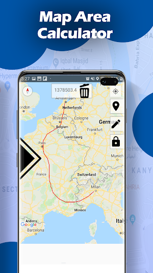Distance Calculator Map Land Measurement Screenshot 1
